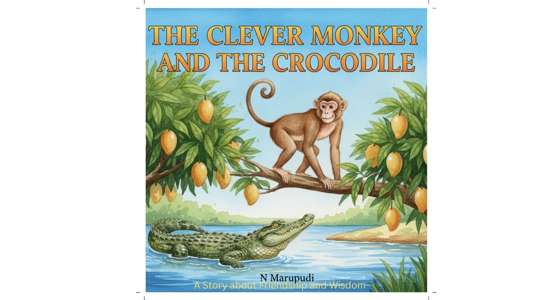 The Clever Monkey and the Crocodile